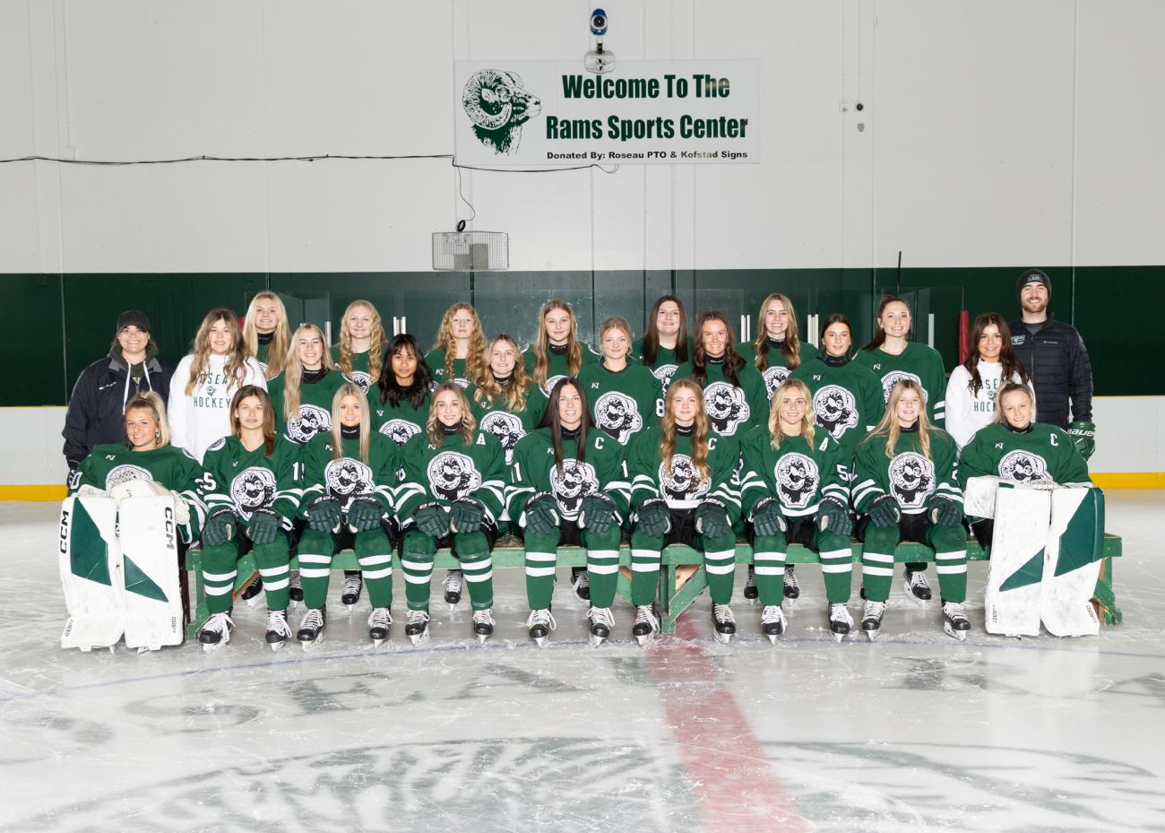 Roseau High School Hockey, Girls Teams MSHSL